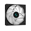 DeepCool AG400 Digital BK ARGB procesoriaus aušintuvas 12 cm juodas 1 vnt.