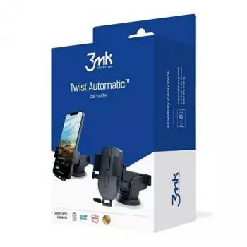 Automobilinis laikiklis telefonui 3MK Twist Universalus