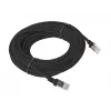 Tinklo kabelis LANBERG PCU6-10CC-1000-BK RJ-45 Cat6 U/UTP 10 m Juodas