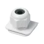 JUNG 893-2 tvirtinimo rinkinys, baltas termoplastikas, priedas elektros jungikliams ir kištukiniams lizdams