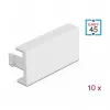 DeLOCK Easy 45 81301 Uždarymo plokštelė moduliams 45x22,5 mm balta