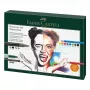 Spalvotų pieštukų rinkinys Faber-Castell Discovery Set – 12 vnt., įvairiaspalviai