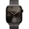 APPLE Watch Series 10 GPS + Cellular 42mm Slate Titanium dėklas su Slate Milanese apyranke