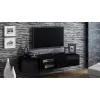 Cama TV spintelė SIGMA1 180 juodas/juodas blizgus