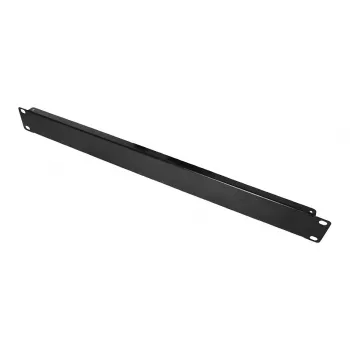 Good Connections Rack - tuščia stelažo lentyna - RAL 9005, giliai juoda - 1U - 48,3 cm (19 inch)