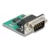 DeLOCK 90781 USB 2.0 į RS-232 keitiklis kartotuvas izoliatorius, juoda/žalia