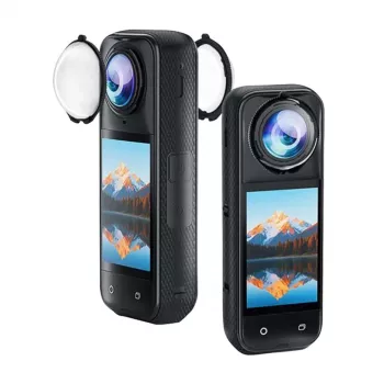 Antblizgis Puluz PU749T, skirtas Insta360 X5 kamerai – apsauginis gaubtas
