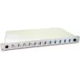 Lightwin LWL suvirinimo dėžutė, 24 skaidulos, 12x DLC vienmodė, 9/125µm OS2 G657.A1 pigtail suvirinimo dėžutės (SPBOX 24E09 OS2 DLC)