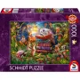 Dėlionė Schmidt Spiele Forest Stories at Night – 1000 dalių