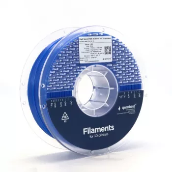 GEMBIRD ABS 1.75 mm 1 kg filamentas — Mėlyna 3D spausdinimui
