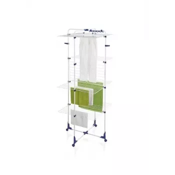 Džiovinimo stovas Leifheit Classic Tower 450 81456 – vidaus/lauko, 45 m džiovinimo erdvė, ratukai, 1760×690 mm