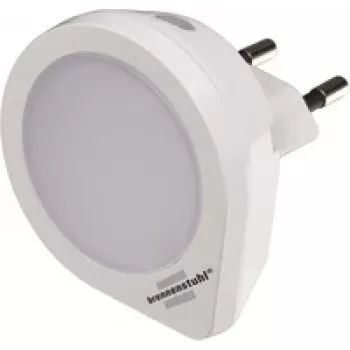 Šviesinis kištukinis naktinis šviestuvas Brennenstuhl NL 01 QD, LED, 1 lempa, 220–240 V, baltas, 180° spindulys