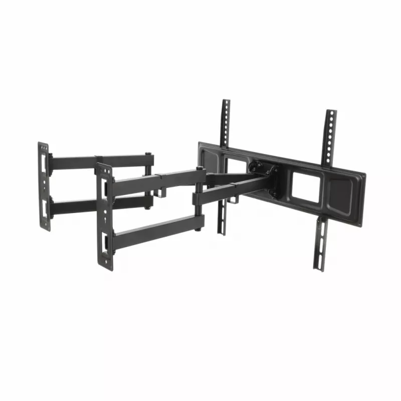 Sieninis TV laikiklis ART AR-85 32–70 colių televizoriams, iki 45 kg, pakreipimas -15–5°, pasukimas 45°, ištraukimas 118–622 mm, VESA 75x75–600x400