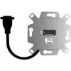 DisplayPort lizdo mechanizmas Rutenbeck KM-DP KP Up 0 Pigtail 15 cm Metal