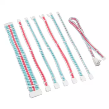 Prailginimo rinkinys Kolink Core Pro 12V-2x6 Type 2 pintas — Blizganti Balta/Neon Mėlyna/Gryna