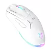 Žaidimų pelė Onikuma CW917 2.4G belaidė, su laidu, balta
