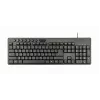 Laidinis pilno dydžio klaviatūros ir pelės rinkinys Gembird KBS-UM-04 USB QWERTY, juoda, 1,5 m laidas