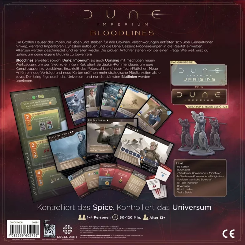 Dune: Imperium – Kraujo linijos, stalo žaidimo plėtinys