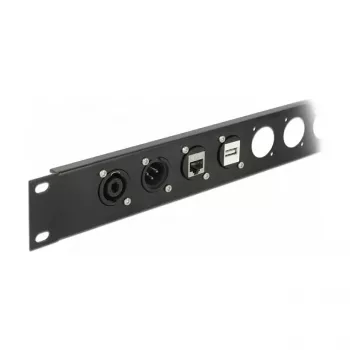 DeLOCK 86732 D tipo modulis su 3,5 mm stereo lizdu ir gnybtų bloku