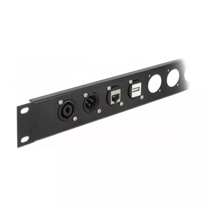 DeLOCK 86732 D tipo modulis su 3,5 mm stereo lizdu ir gnybtų bloku