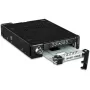 Adapterinis rėmelis dviems 6,3 cm U.2/U.3 NVMe SSD diskams į 3,5 colio lizdą „Icy Dock MB092VK-B“ (juodas)