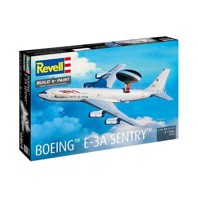 REVELL Boeing E-3A Sentry plastikinis modelis 1:144