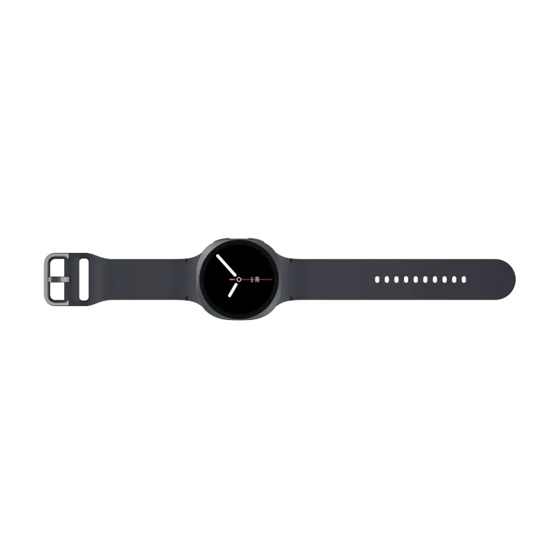 Samsung Galaxy Watch 8 3.81 cm (1,5 colio) AMOLED 44 mm Skaitmeninis 480 x 480 pikselių Liečiamas ekranas Grafitas Wi-Fi GPS (palydovinis)