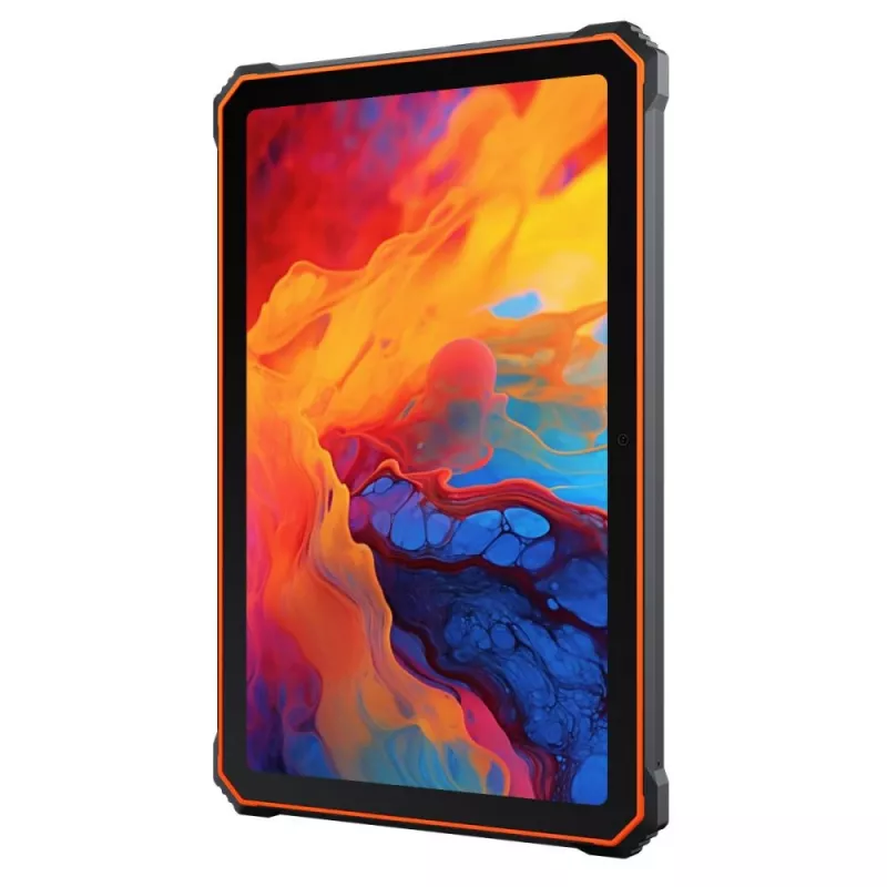 Blackview Active 8 Pro 4G planšetinis kompiuteris, 10,36 colio, 8 GB RAM, 256 GB, 4G LTE, „Android 13“, oranžinė
