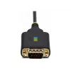 StarTech.com 2 prievadų USB į RS232 adapterio laidas, 60 cm, USB-A į 2x DB9, FTDI, keičiami varžteliai/veržlės, COM išlaikymas, 4 lygio ESD apsauga, tvirta TPE konstrukcija