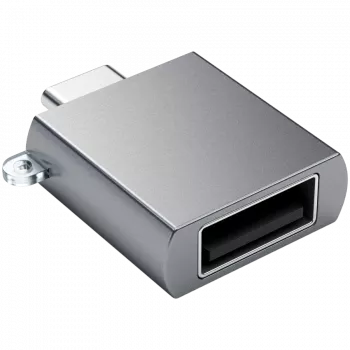 Satechi USB-C adapteris į USB 3.0 Space Gray – kilnus dizainas ir aukšta kokybė, kompaktiškas