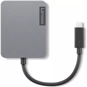 USB-C kelioninis stotelė Lenovo SC11A30368 su 4 prievadais, įskaitant HDMI ir Ethernet