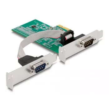 DeLOCK 89555 PCIe serijinė adapterio kortelė – 2 x RS-232