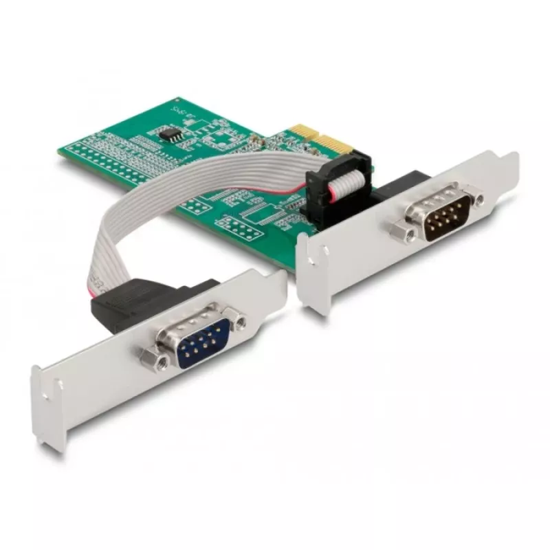 DeLOCK 89555 PCIe serijinė adapterio kortelė – 2 x RS-232