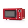 Stalinė mikrobangų krosnelė ETA Storio Red Solo – 20 L, 700 W, 5 galingumo lygių, 245 mm padėklas