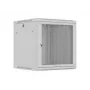 Sieninis 19 inch stelažas 12U 600x600 pilkas