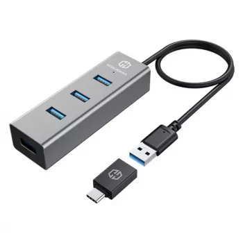 USB šakotuvas GRAUGEAR G-HUB4-AC