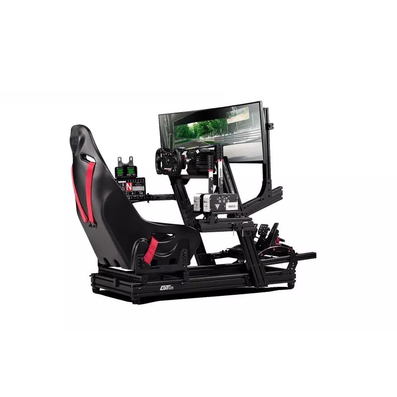 Monitoriaus laikiklis Next Level Racing NLR-E017 27–43 colių ir 49 colių itin plataus ekrano reguliuojamomis rankomis, VESA suderinamas