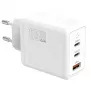 Įkroviklis TB AZTBXUL3USB65WW — 65W USB-C Power Delivery su 2 prievadais (1x USB-C, 1x USB-A)