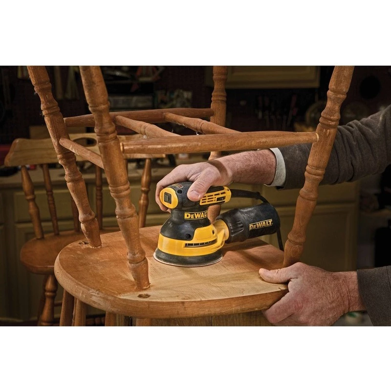 Orbitalinis šlifuoklis DeWalt DWE6423-QS, 280 W, 8000–12000 OPM, 2,6 mm orbita, 1,28 kg