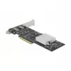 PCI Express x8 kortelė DeLOCK 89009, 2x USB-C, 20 Gbps