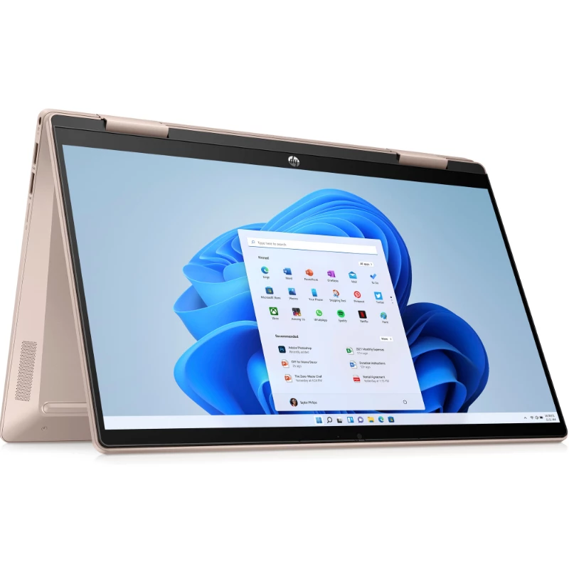 Konvertuojamas nešiojamas kompiuteris HP Pavilion x360 14-ek2000ny — Intel Core i5-1240U, 14 colių FHD liečiamas IPS 60Hz 300 nitų, 16GB DDR4, 512GB SSD, 5MP kamera, 43Wh, Windows 11