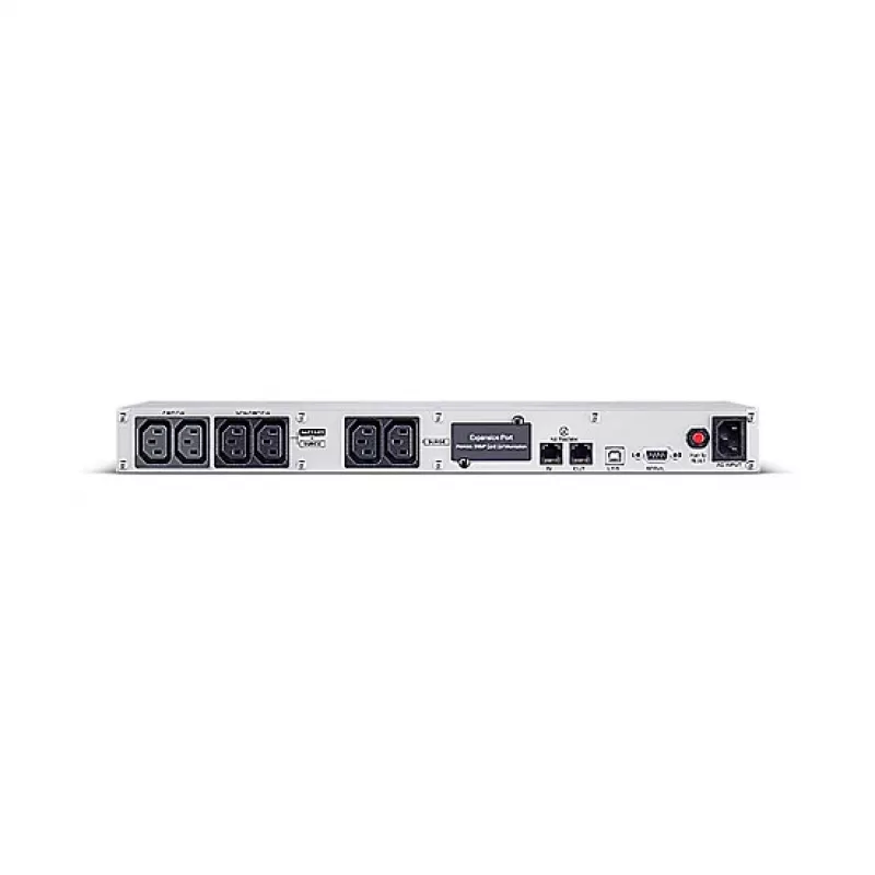 Nepertraukiamo maitinimo šaltinis CyberPower CP700EIPFCRM1U, linijinis-interaktyvus, 0,7 kVA, 420 W, 6 lizdų