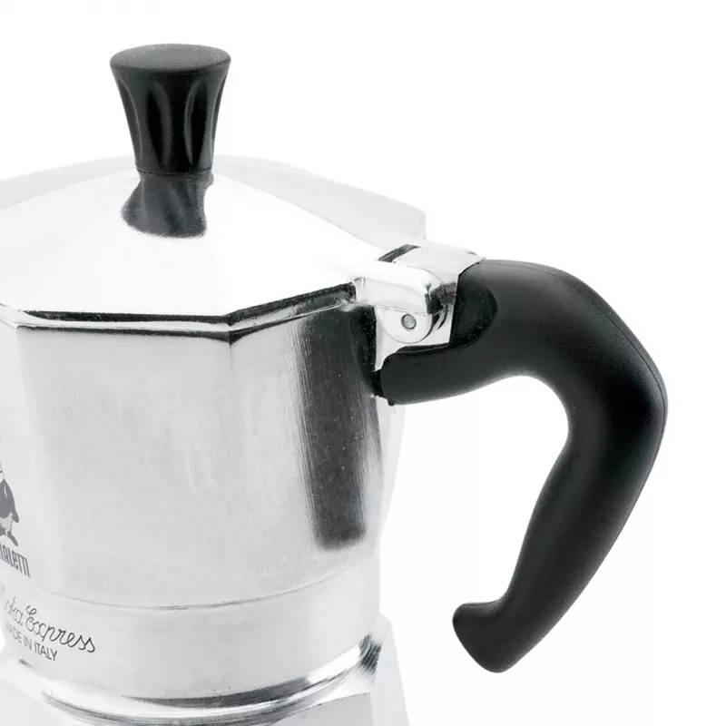 Bialetti Moka Express kavinukas 0,06 L aliuminis, juodas