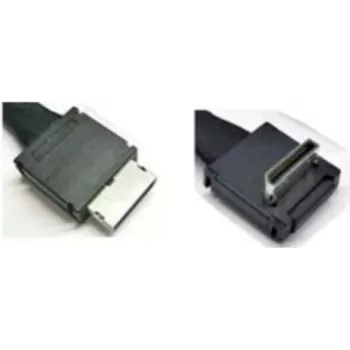 Intel OCuLink kabelių rinkinys AXXCBL700CVCR – vidinis SAS kabelis – 4i MiniLink SAS (SFF-8611) (M) tiesus į 4i MiniLink SAS (SFF-8611) (M) stačiu kampu – 70 cm (AXXCBL700CVCR)