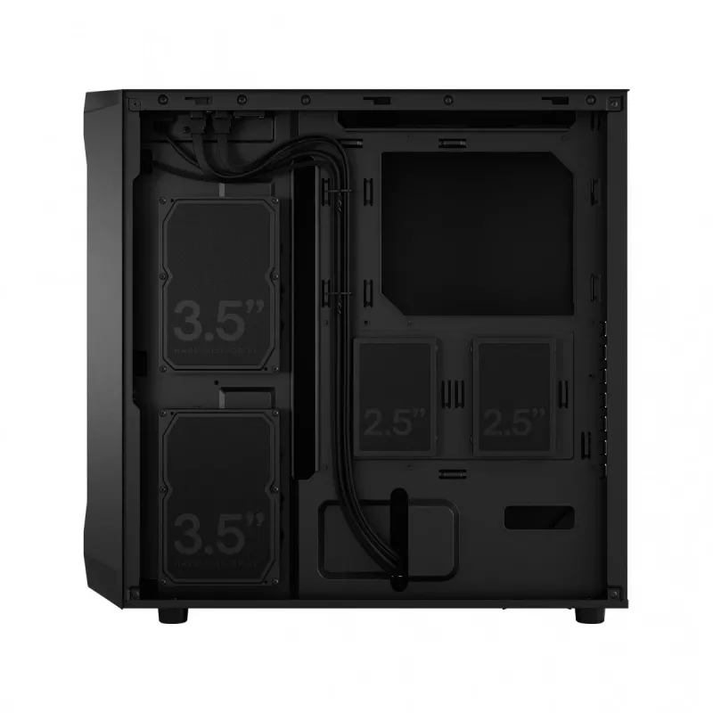 Fractal Design Focus 2 Black korpusas