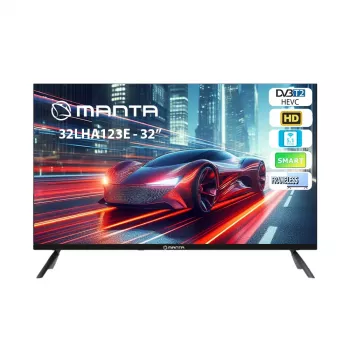 Televizorius Manta 32LHA123E 32 colių HD LCD 1366 x 768