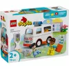 LEGO DUPLO 10447 Greitosios pagalbos automobilis su vairuotoju