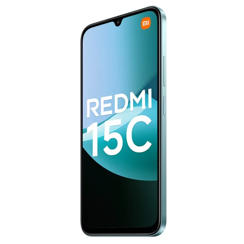 Išmanusis telefonas Xiaomi Redmi 15C 6,9 colio 4 GB RAM 128 GB atminties Mėtų žalia, 6000 mAh, 50 MP galinė, Helio G81-Ultra