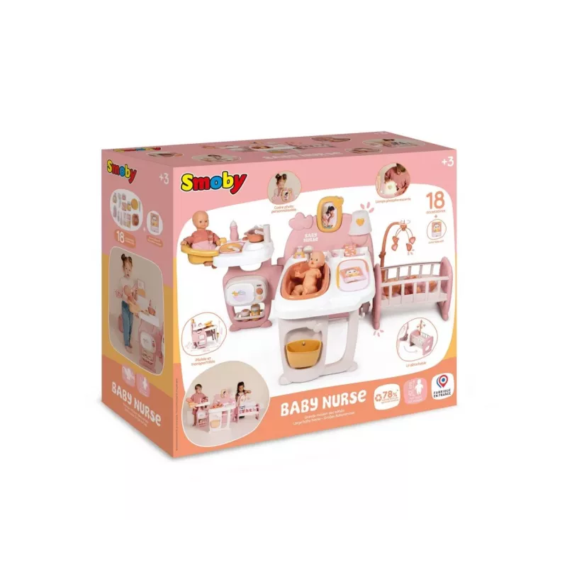 Lėlių žaidimų centras Baby Nurse Large