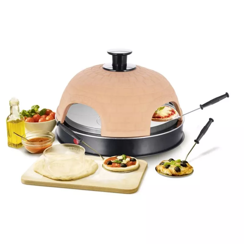 Picos keptuvė Emerio PO-115985 4 picos 900 W juoda oranžinė